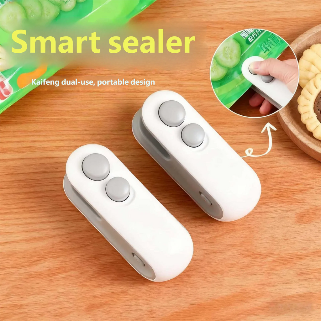 آلة تغليف صغيرة قابلة لإعادة الشحن عبر منفذ USB، مانعة للتسرب الحراري، أكياس تخزين، عبوات بلاستيكية، مانعة للتسرب الحراري للأطعمة، محمولة باليد
