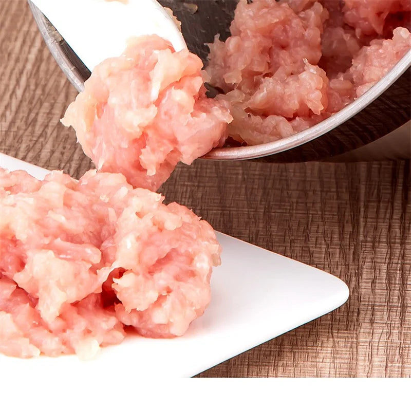 مفرمة لحم كهربائية سعة 6 لترات، كسارة طعام، قطاعة خضروات متعددة الوظائف من الفولاذ المقاوم للصدأ، معالج ومفرمة، أجهزة مطبخ