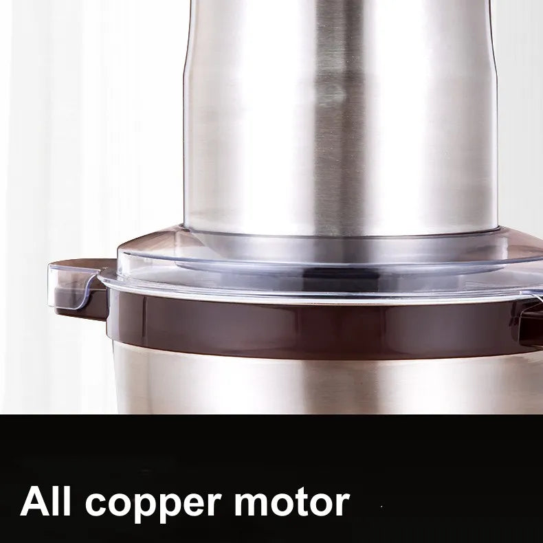 6L Electric Meat Grinders Food Crusher 6S Stainless Steel Multifunctional Vegetable Slicer Processor Chopper Kitchen Appliances