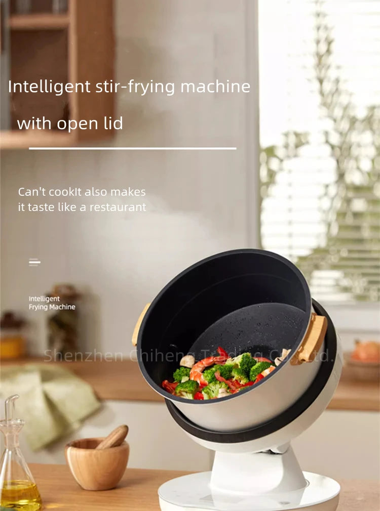 Electric Cooking Machine Fully Automatic Intelligent  Machine Household Cooking Robot Wok Kitchen Special Cooking Machine