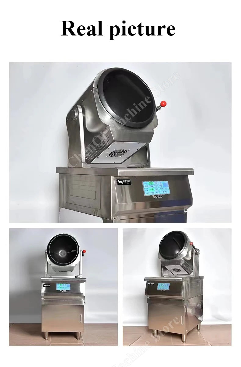 Food Cooking Machine Automatic Robot Fast Food Restaurant Fried Rice Wok Intelligent Stir Fry Cooking Robot