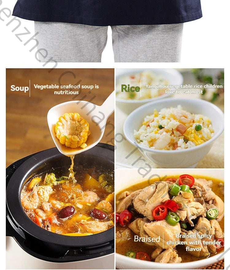 Electric Cooking Machine Fully Automatic Intelligent  Machine Household Cooking Robot Wok Kitchen Special Cooking Machine