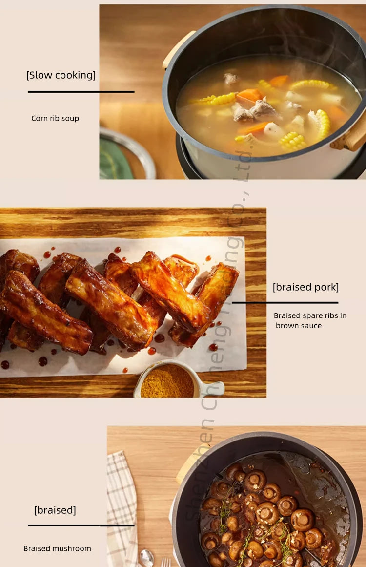 Electric Cooking Machine Fully Automatic Intelligent  Machine Household Cooking Robot Wok Kitchen Special Cooking Machine