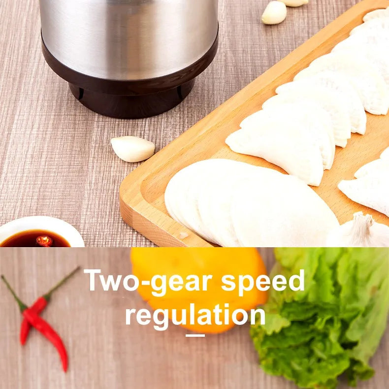 6L Electric Meat Grinders Food Crusher 6S Stainless Steel Multifunctional Vegetable Slicer Processor Chopper Kitchen Appliances