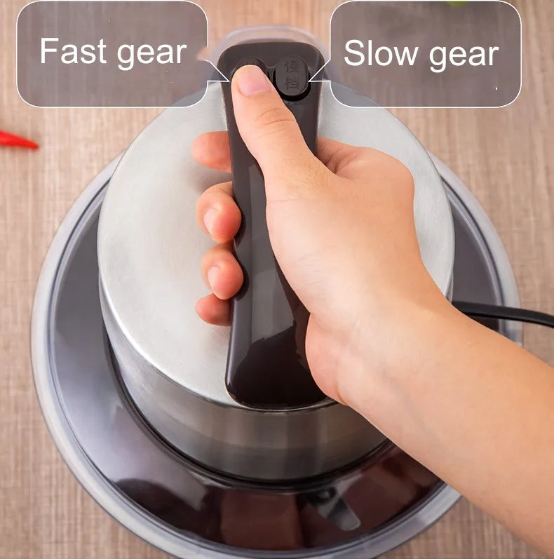 6L Electric Meat Grinders Food Crusher 6S Stainless Steel Multifunctional Vegetable Slicer Processor Chopper Kitchen Appliances
